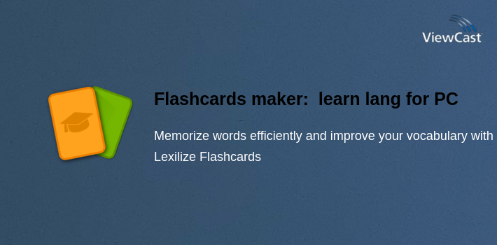 Flashcards maker:  learn languages and vocabulary for PC screenshot