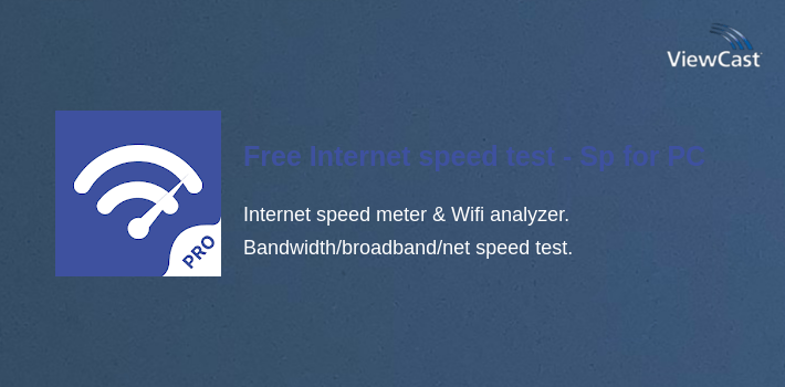 Free Internet speed test - SpeedTest Master for PC screenshot