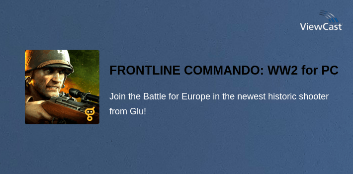 FRONTLINE COMMANDO: WW2 for PC screenshot