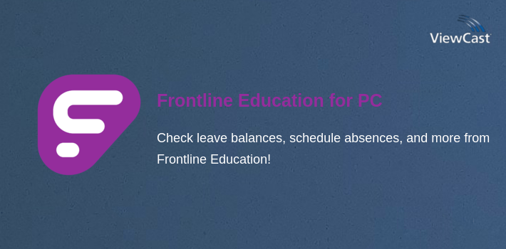Frontline Education for PC screenshot
