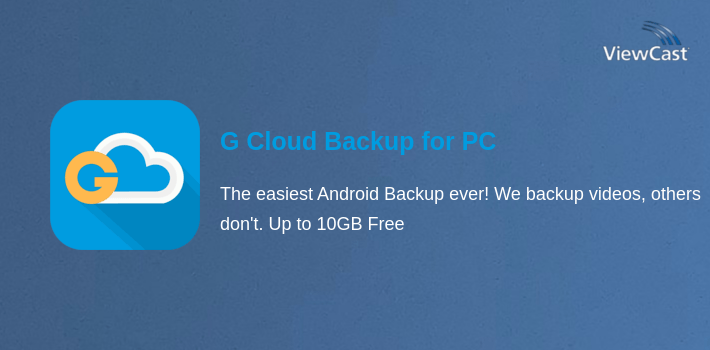 G Cloud Backup for PC screenshot