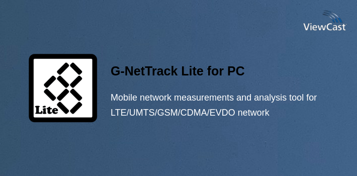 G-NetTrack Lite for PC screenshot