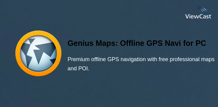 Genius Maps: Offline GPS Navigation for PC screenshot