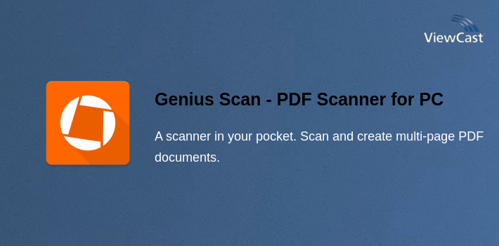 Genius Scan - PDF Scanner for PC screenshot