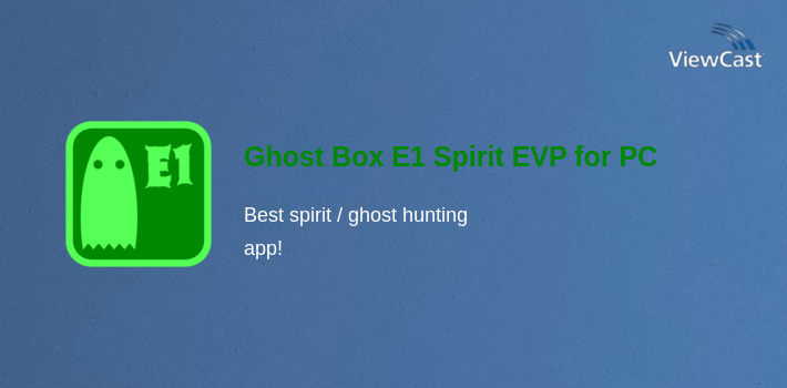 Ghost Box E1 Spirit EVP for PC screenshot
