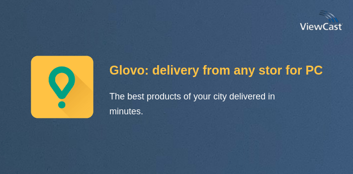 Glovo: delivery from any store for PC screenshot