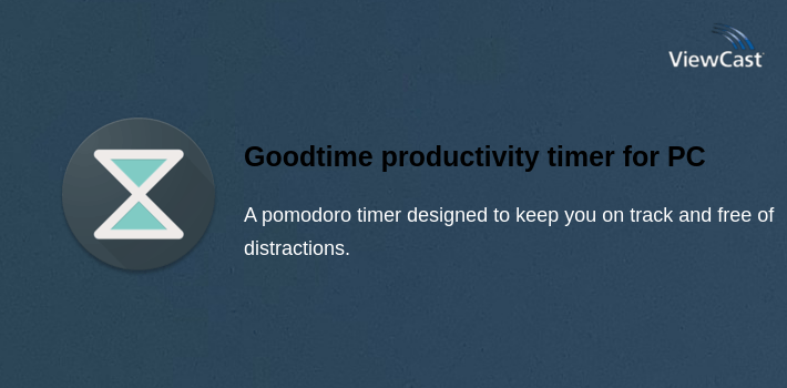 Goodtime productivity timer for PC screenshot
