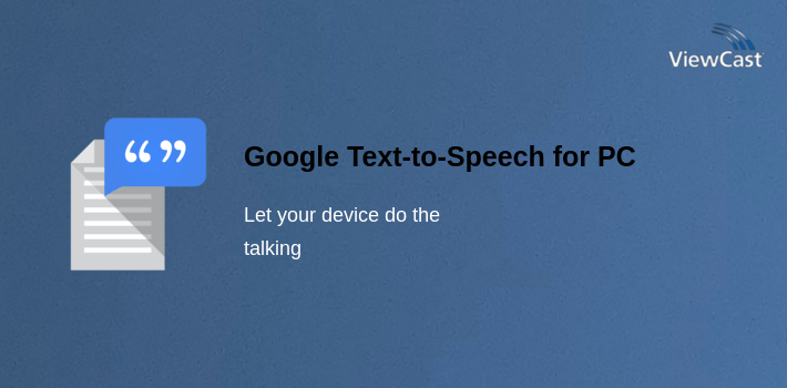 Google Text-to-Speech for PC screenshot