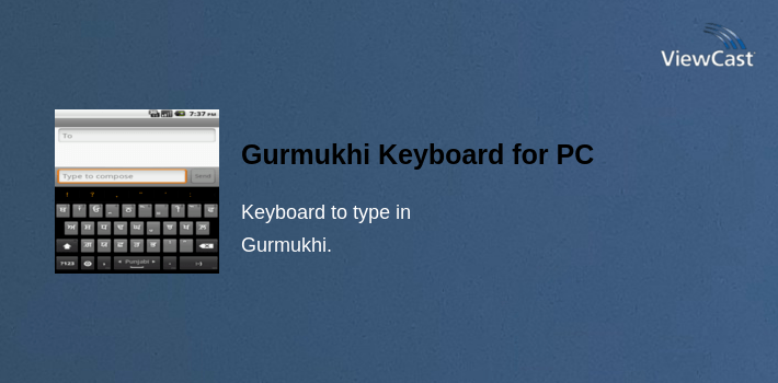 Gurmukhi Keyboard for PC screenshot
