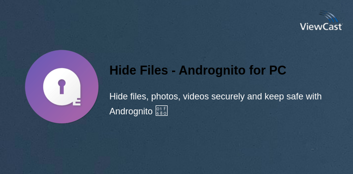 Hide Files - Andrognito for PC screenshot