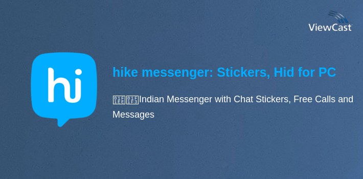 hike messenger: Stickers, Hidden Chat, Timeline for PC screenshot