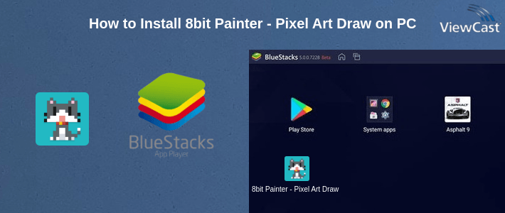 How to Install 8bit Painter - Pixel Art Drawing App on PC