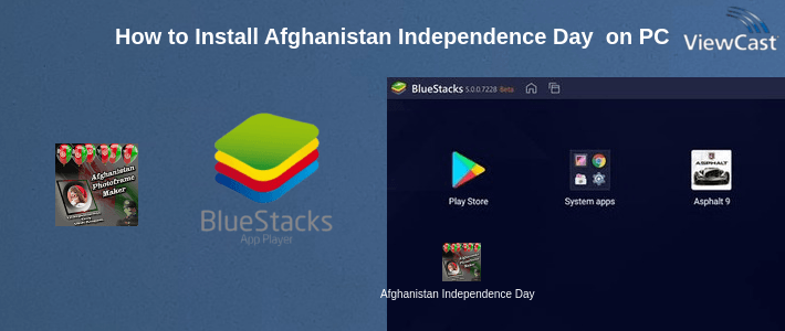How to Install Afghanistan Independence Day photo maker-19 August on PC
