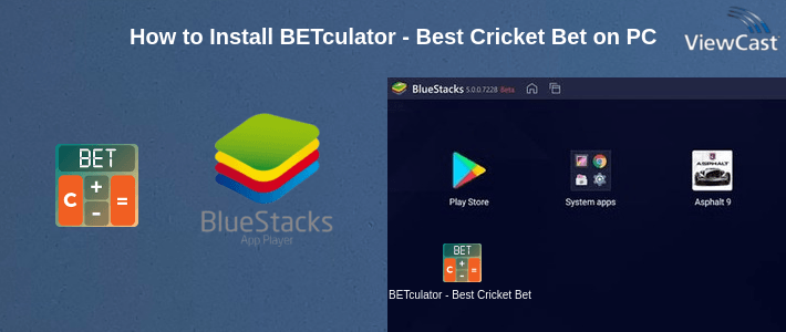 How to Install BETculator - Best Cricket Bet Calculator on PC How to Install BETculator - Best Cricket Bet Calculator on PC