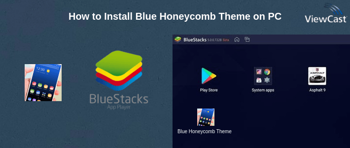 How to Install Blue Honeycomb Theme on PC
