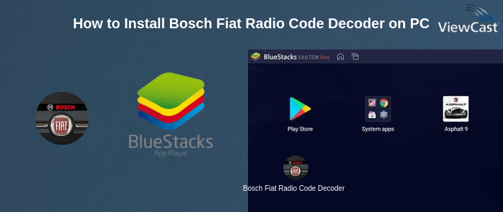 How to Install Bosch Fiat Radio Code Decoder on PC How to Install Bosch Fiat Radio Code Decoder on PC