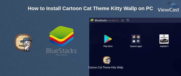 Download Cartoon Cat Theme Kitty Wallpaper & icon pack for PC / Windows ...