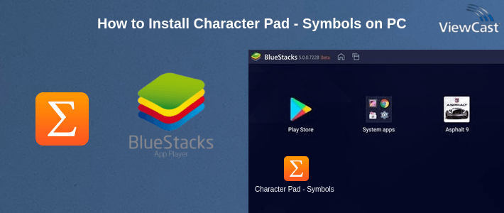 How to Install Character Pad - Symbols on PC