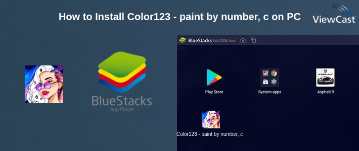 How to Install Color123 - paint by number, color by number on PC How to Install Color123 - paint by number, color by number on PC