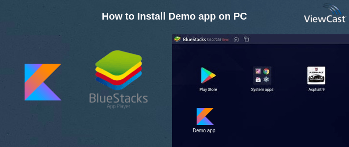 How to Install Demo app on PC