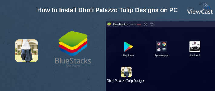 How to Install Dhoti Palazzo Tulip Designs on PC How to Install Dhoti Palazzo Tulip Designs on PC