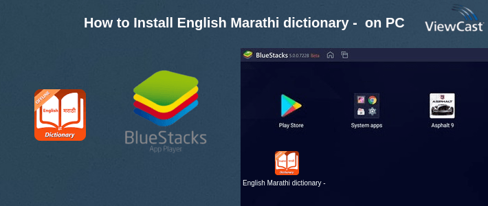 How to Install English Marathi dictionary - Offline on PC