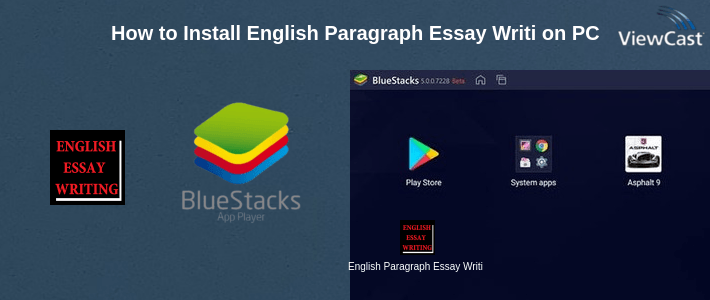How to Install English Paragraph Essay Writing on PC
