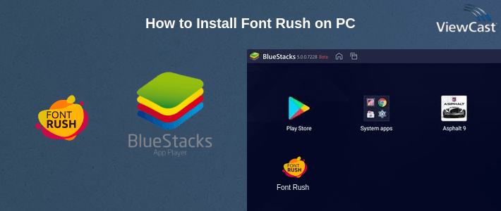 How to Install Font Rush on PC How to Install Font Rush on PC