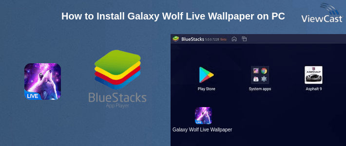 How to Install Galaxy Wolf Live Wallpaper on PC