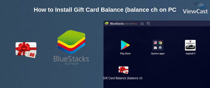 How to Install Gift Card Balance (balance check of gift cards) on PC