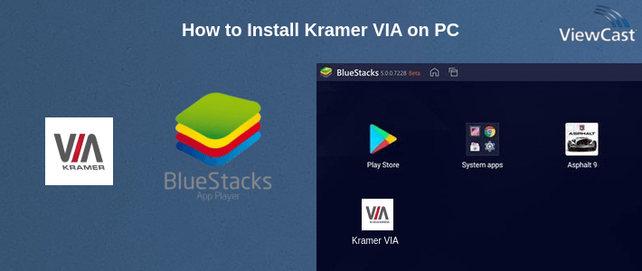 How to Install Kramer VIA on PC