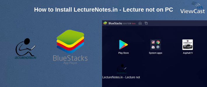 How to Install LectureNotes.in - Lecture notes for Engineering on PC