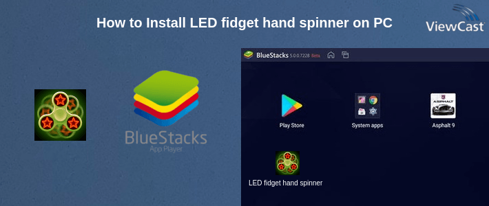 How to Install LED fidget hand spinner on PC