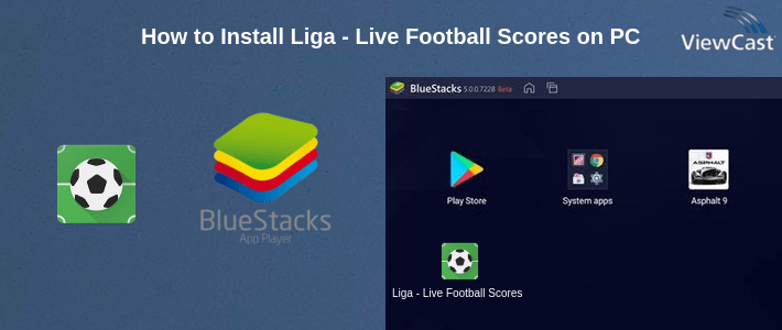 How to Install Liga - Live Football Scores on PC