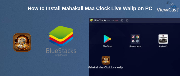 How to Install Mahakali Maa Clock Live Wallpaper on PC
