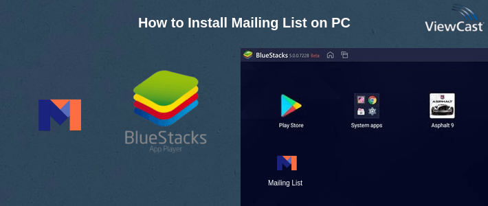 How to Install Mailing List on PC How to Install Mailing List on PC