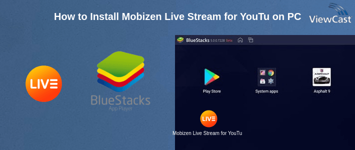 How to Install Mobizen Live Stream for YouTube - live streaming on PC