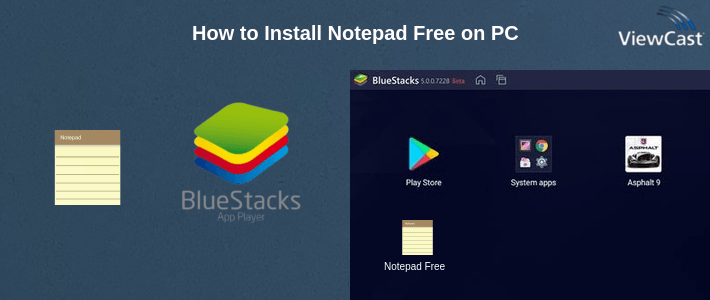 How to Install Notepad Free on PC How to Install Notepad Free on PC