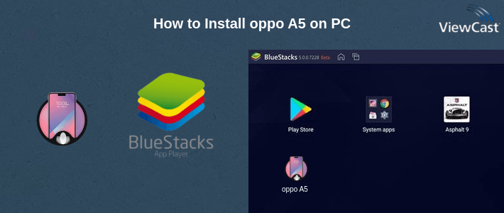 How to Install oppo A5 on PC