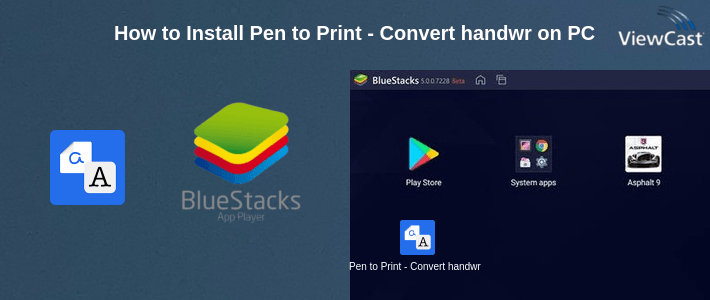 How to Install Pen to Print - Convert handwriting to text on PC