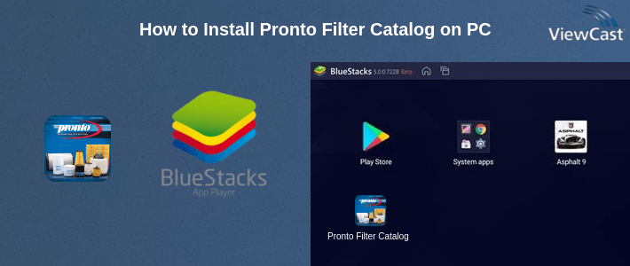 How to Install Pronto Filter Catalog on PC