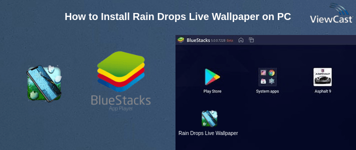 How to Install Rain Drops Live Wallpaper on PC