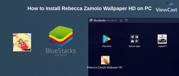 How to Install Rebecca Zamolo Wallpaper HD on PC