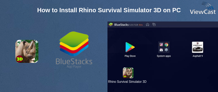 How to Install Rhino Survival Simulator 3D on PC