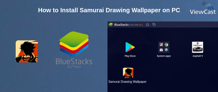 How to Install Samurai Drawing Wallpaper on PC