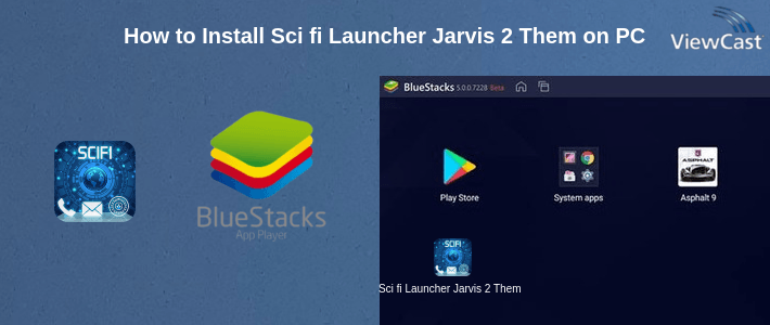 How to Install Sci fi Launcher Jarvis 2 Theme on PC