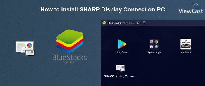 How to Install SHARP Display Connect on PC