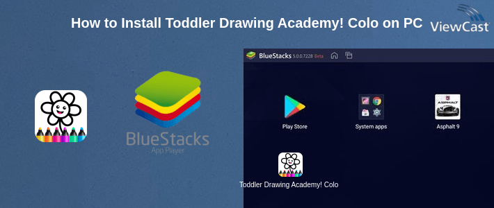 How to Install Toddler Drawing Academy! Coloring Games for Kids! on PC