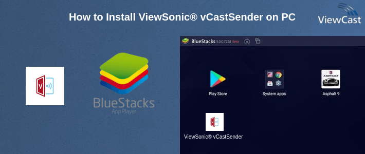 How to Install ViewSonic® vCastSender on PC How to Install ViewSonic® vCastSender on PC