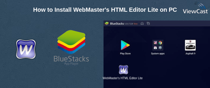 How to Install WebMaster's HTML Editor Lite on PC